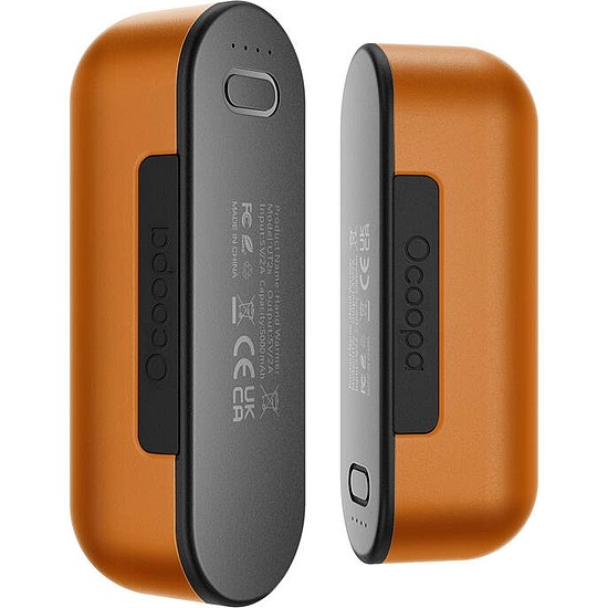 Ocoopa UT2s 2x5000 mAh kézmelegítő powerbank funkcióval, USB-C, narancs (UT2s-OG)
