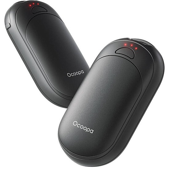Ocoopa UT3 Lite 2x2500 mAh kézmelegítő, USB-C, fekete/fekete (UT3053-BK_BK)