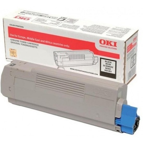 Oki C532 C542 Black lézertoner eredeti 7K 46490608