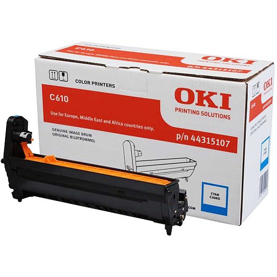 Oki C610 drum eredeti Cyan 20K 44315107