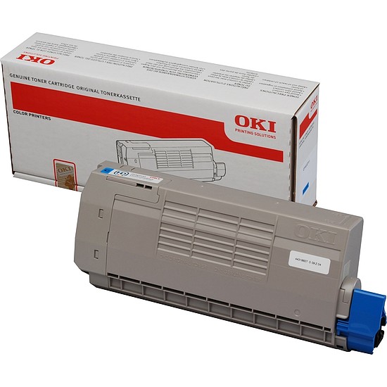 Oki C710 C711 lézertoner eredeti Cyan 11,5K 44318607