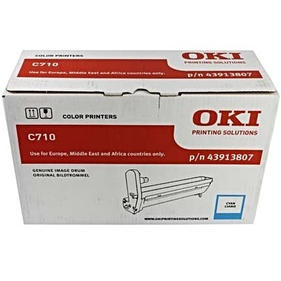 Oki C710 drum eredeti Cyan 15K 43913807