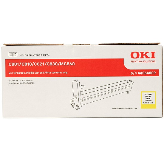 Oki C810 C830 drum eredeti Yellow 20K 44064009