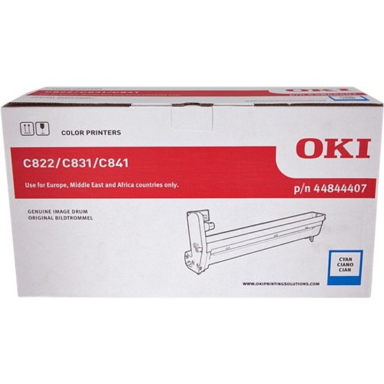 Oki C822 drum eredeti Cyan 30K 44844407