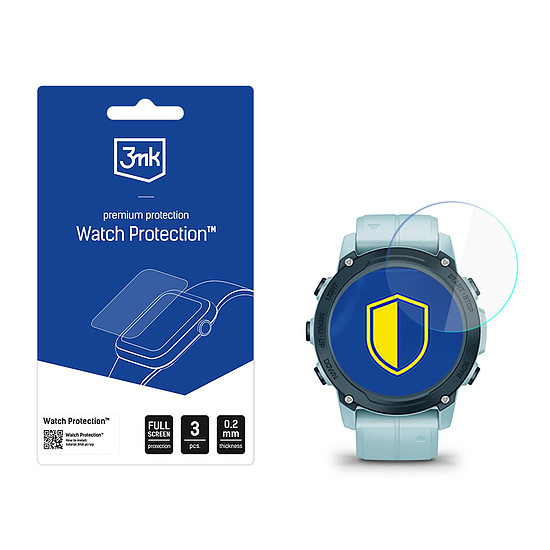 Okosóra képernyővédő üveg 3mk óravédelem FlexibleGlass Garmin Descent G1 / G1 Solar készülékhez