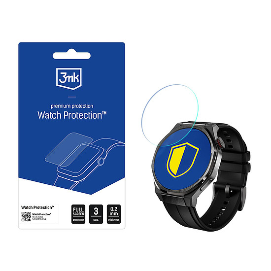 Okosóra képernyővédő üveg 3mk óravédelem FlexibleGlass Honor Watch 5 Ultra-hoz