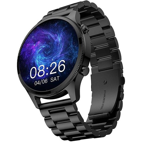 Okosóra Noise Halo Plus fekete (Halo Plus Black)