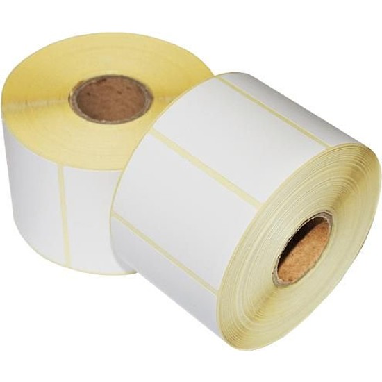 Öntapadó etikett papír címke 50x25mm fehér 2500 címke/tekercs
