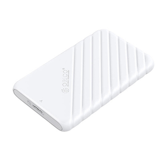 Orico 2,5" HDD / SSD ház, 5 Gbps, USB 3.0, fehér (25PW1-U3-WH-EP)