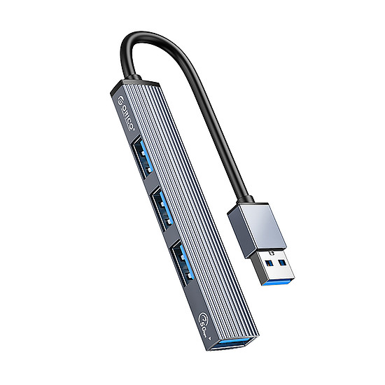 Orico AH-A13 USB-A Hub Dokkolóállomás 1x USB-A 3.0 + 3x USB-A 2.0 - Szürke