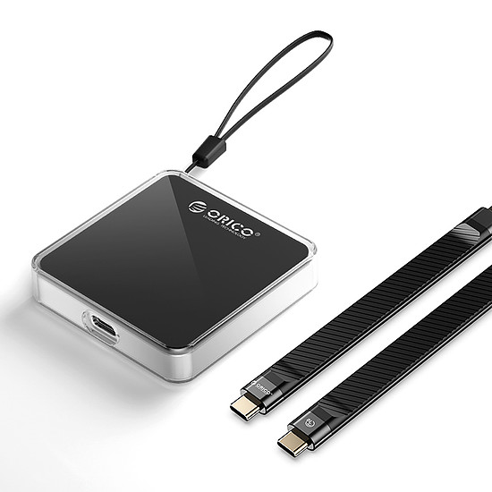 Orico AP30-G2 M.2 NVME mágneses lemezmeghajtó-rekesz MagSafe USB-C 3.2 - fekete