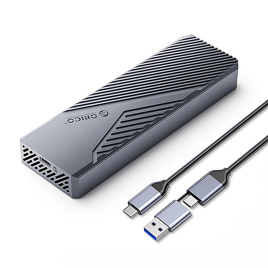Orico CNM2-G20 M.2 NVME USB-C 3.2 20Gb/s merevlemez - szürke