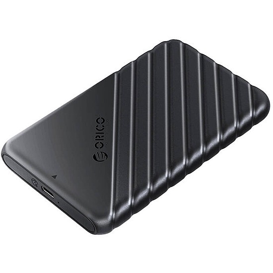 Orico HDD 2,5" ház USB-C 3.1 Gen1 6Gbps fekete (25PW1C-C3-BK-EP-IP)