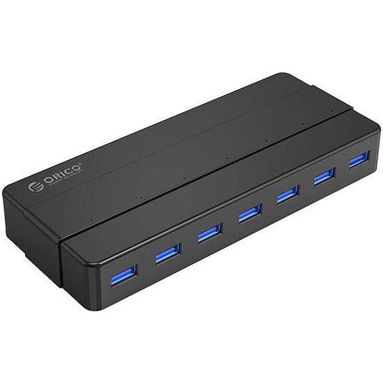 Orico Hub 7xUSB 3.0 fekete (H7928-U3-V1-EUBKBPIP)