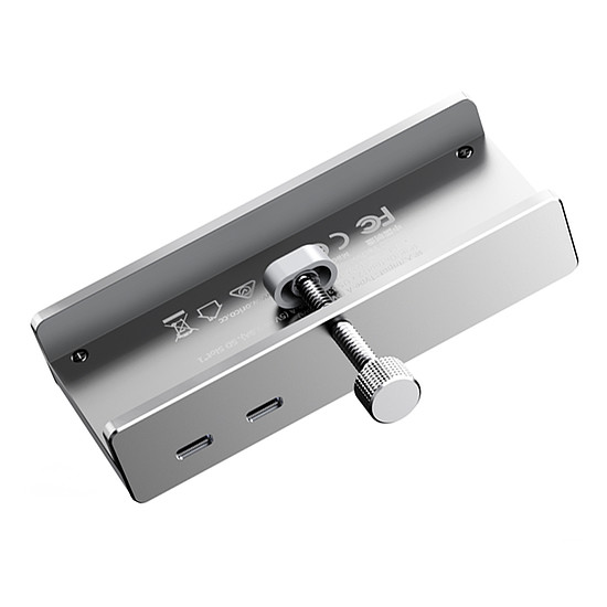 Orico MH5PMM Csavaros Hub USB-C / 2x USB-A 3.0, + SD&TF + 3,5 mm-es Audio - Fekete
