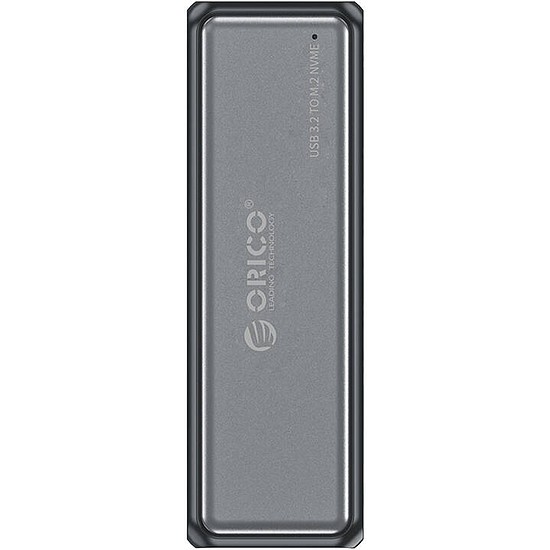 Orico NVME M.2, 10 Gbps, USB-A-USB-A/C meghajtóház szürke (DDM2-C3-G2-BK-BP-IP)