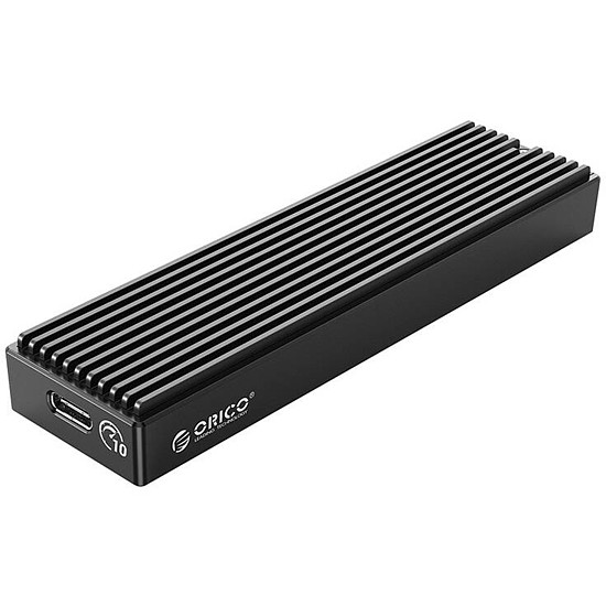 Orico NVME M.2, 10 Gbps, USB-A - USB-C + USB-C - USB-C meghajtóház fekete (M2PV-C3-BK-BP-IP)