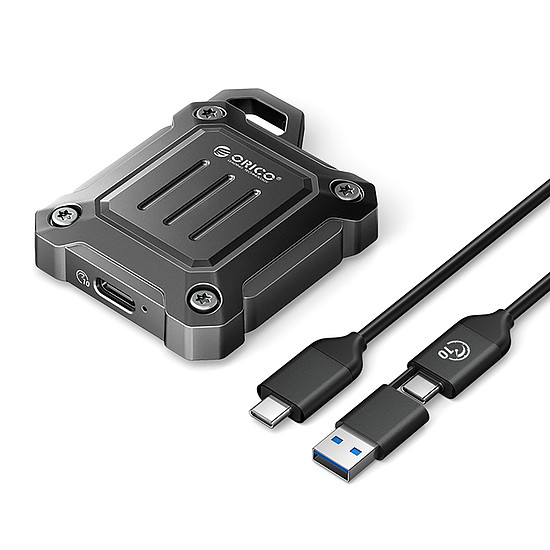 Orico XAM2 M.2 2230 USB-C 3.2 Tactical megerősített lemezöböl - fekete