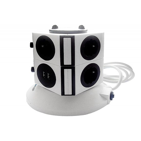 ORION BM-SOT6P4U beltéri elosztó USB-vel