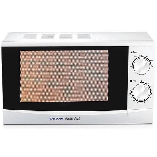 Orion OM-2018G mikrohullámú sütő, fehér, 20 literes, grilles 700W
