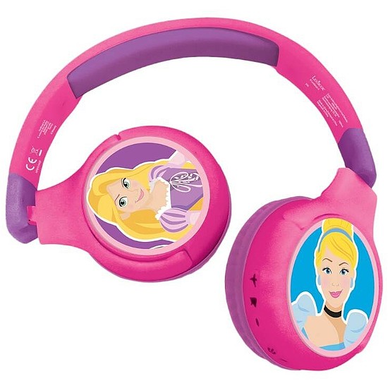 Összecsukható fejhallgató 2 az 1-ben Disney Princess Lexibook (HPBT010DP)