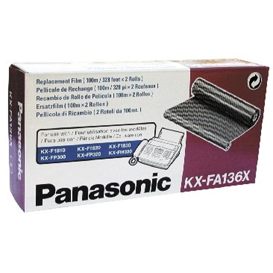 Panasonic KXFA-136 faxfólia eredeti 2 tekercs / megszűnő