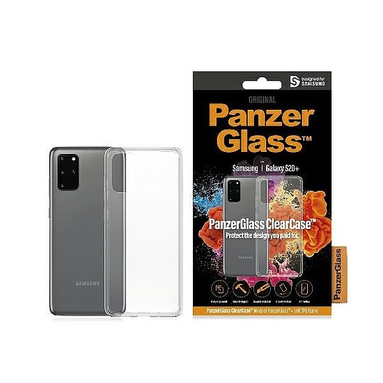 PanzerGlass ClearCase tok Samsung Galaxy S20 Ultra készülékhez - átlátszó