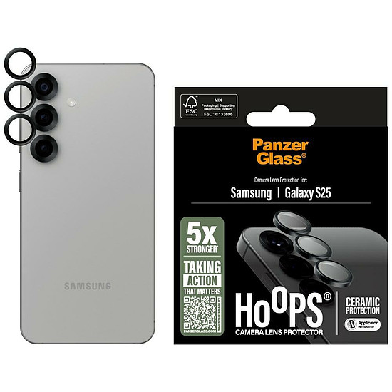 PanzerGlass Hoops lencsevédő Samsung Galaxy S25-höz