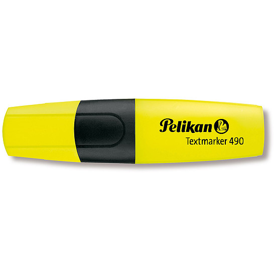Pelikan 490 szövegkiemelő sárga, lapos test 3-5mm PE940379