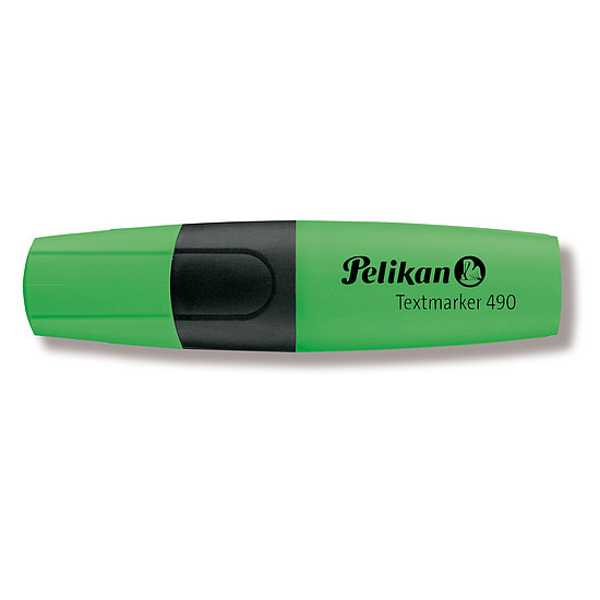 Pelikan 490 szövegkiemelő zöld, lapos test 3-5mm PE940387