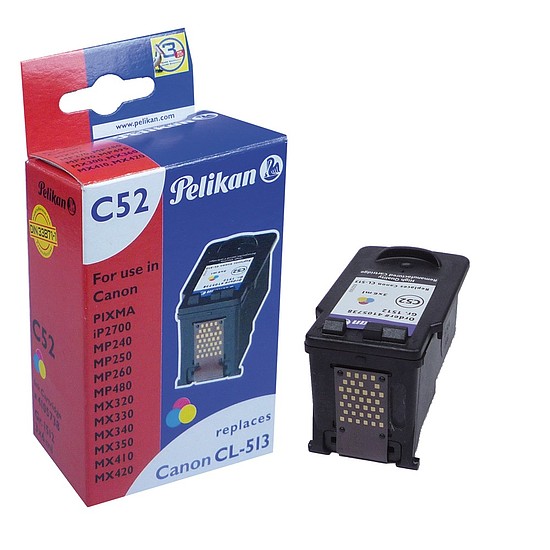 Pelikan Canon CL-513 Color tintapatron 3 x 6ml 4105738 Gr. 1512