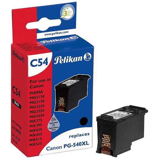 Pelikan Canon PG-540XL Black tintapatron 21ml 4109095 Gr.1516