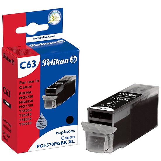 Pelikan Canon PGI-570XL Black tintapatron 24ml 4111739 NB