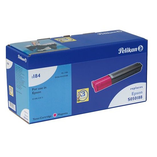 Pelikan Epson AcuLaser C1100 lézertoner Magenta 4K C13S050188 629388 Gr. 1184 Akció a készlet erejéig!