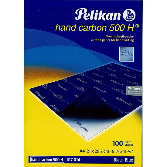 Pelikan hand carbon 500H kézi indigó A4 kék 417014