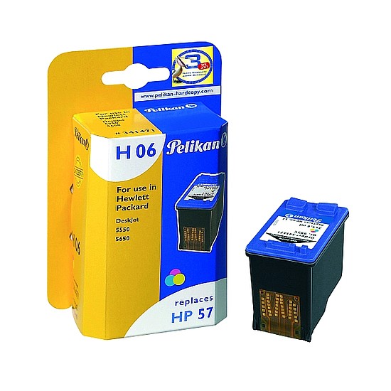 Pelikan HP C6657A No.57 Color tintapatron 3 x 5,6ml 341471 Gr. 995