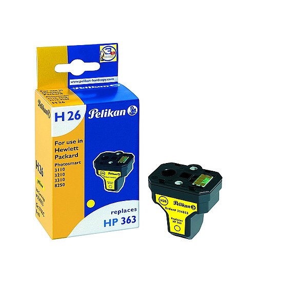Pelikan HP C8773E No.363 Yellow tintapatron 6ml 354853 Gr. 1700 Akció a készlet erejéig!