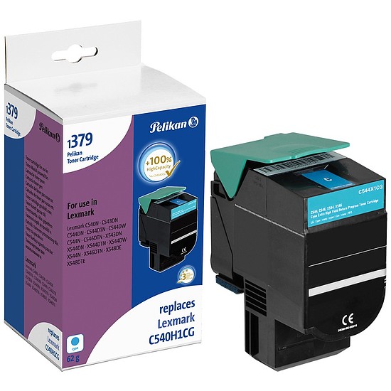 Pelikan Lexmark C540H1CG lézertoner Cyan 2K 4208293 Gr. 1379