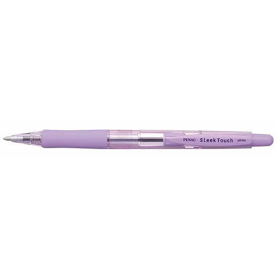 Penac Sleek Touch golyóstoll lila, műanyag, nyomógombos BA1304-30