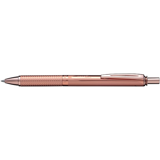 Pentel Energel BL407 zselés roller pen rosegold, nyomógombos 0,35mm írásvastagság