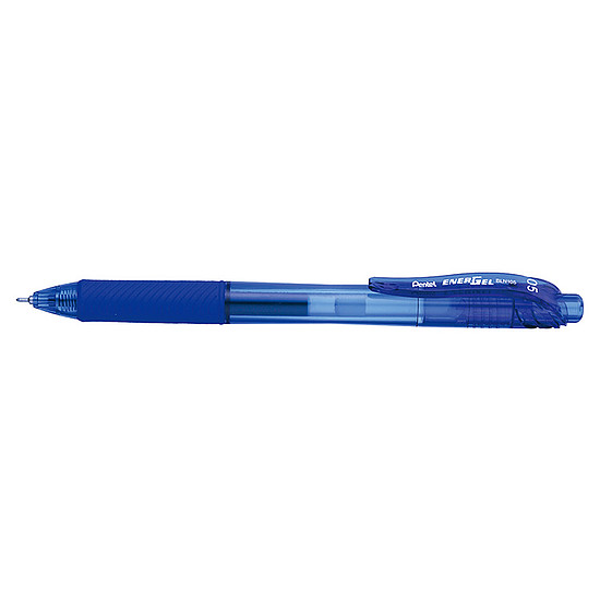 Pentel Energel BLN105 zseléstoll kék, nyomógombos