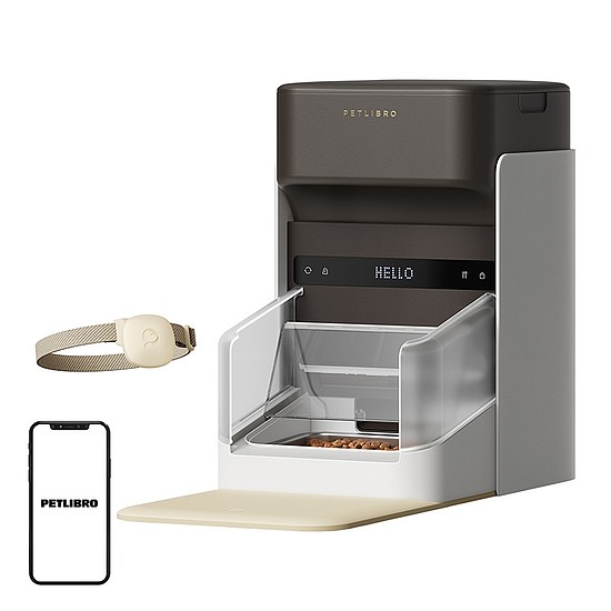 Petlibro RFID intelligens ételadagoló nyakörvvel, 3L (PL-AF301-31B)
