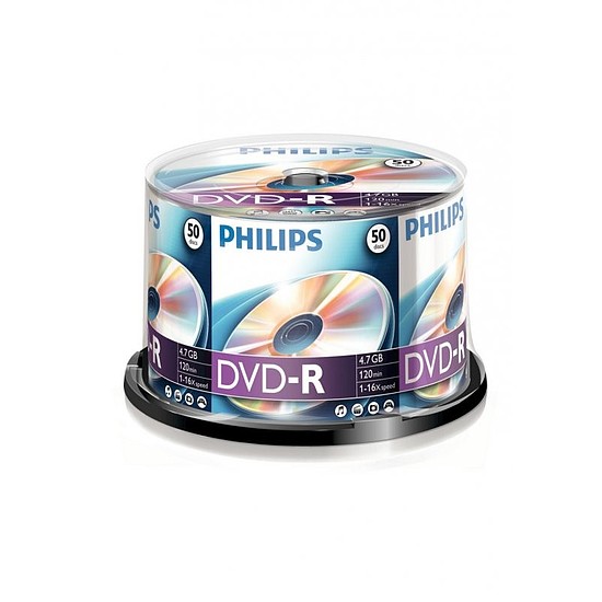 Philips DVD-R 4,7GB 16x henger 50db