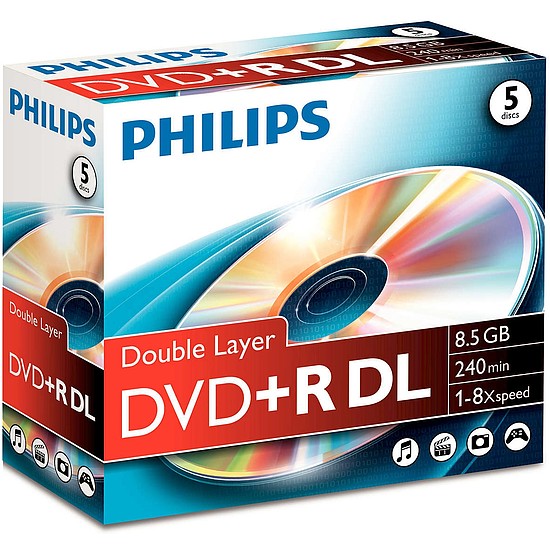 Philips DVD+R85 Dual-Layer (PH992114)