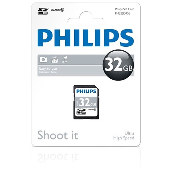 Philips Micro SDHC Memóriakártya 32GB Class 10 UHS-I U1 Adapter (PH669111)