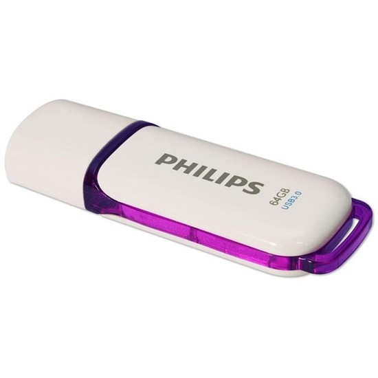 Philips Pendrive USB 3.0 64GB Snow Edition fehér-lila (PH668213)