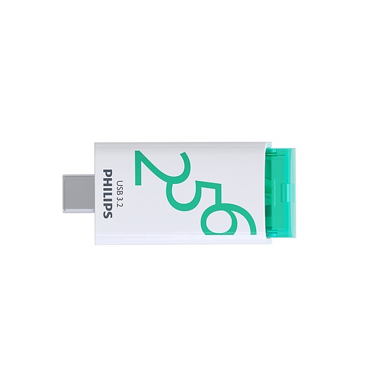 Philips pendrive USB 3.2 Gen 1 256GB USB-C Spring Green