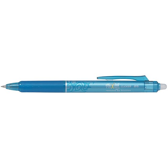 Pilot Frixion Clicker rollertoll világoskék, műanyag, nyomógombos radírozható 0,5mm BLRT-FR5-LB