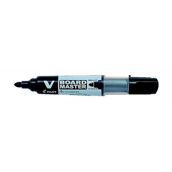 Pilot V-Board Master táblamarker fekete 2,3 mm kerek hegy WBMA-VBM-M-B-BG