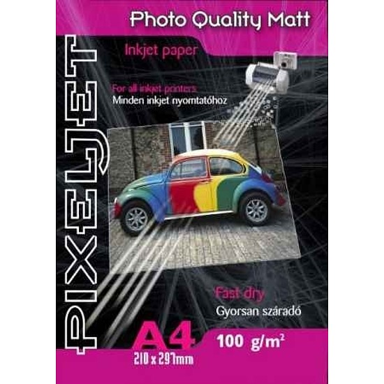 Pixeljet A4 Quality matt inkjet fotópapír 120gr. 50 ív